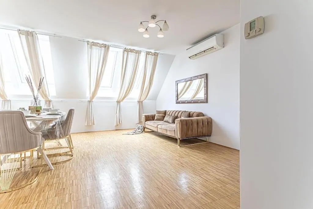 アパート Super Luxury Apt, Only 12Min To Ferris Wheel ウィーン